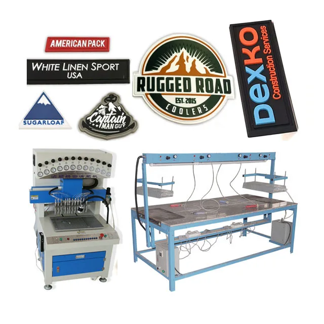 Полностью автоматическая машина для изготовления логотипа ПВХ, машина для изготовления мягкого силикона ПВХ