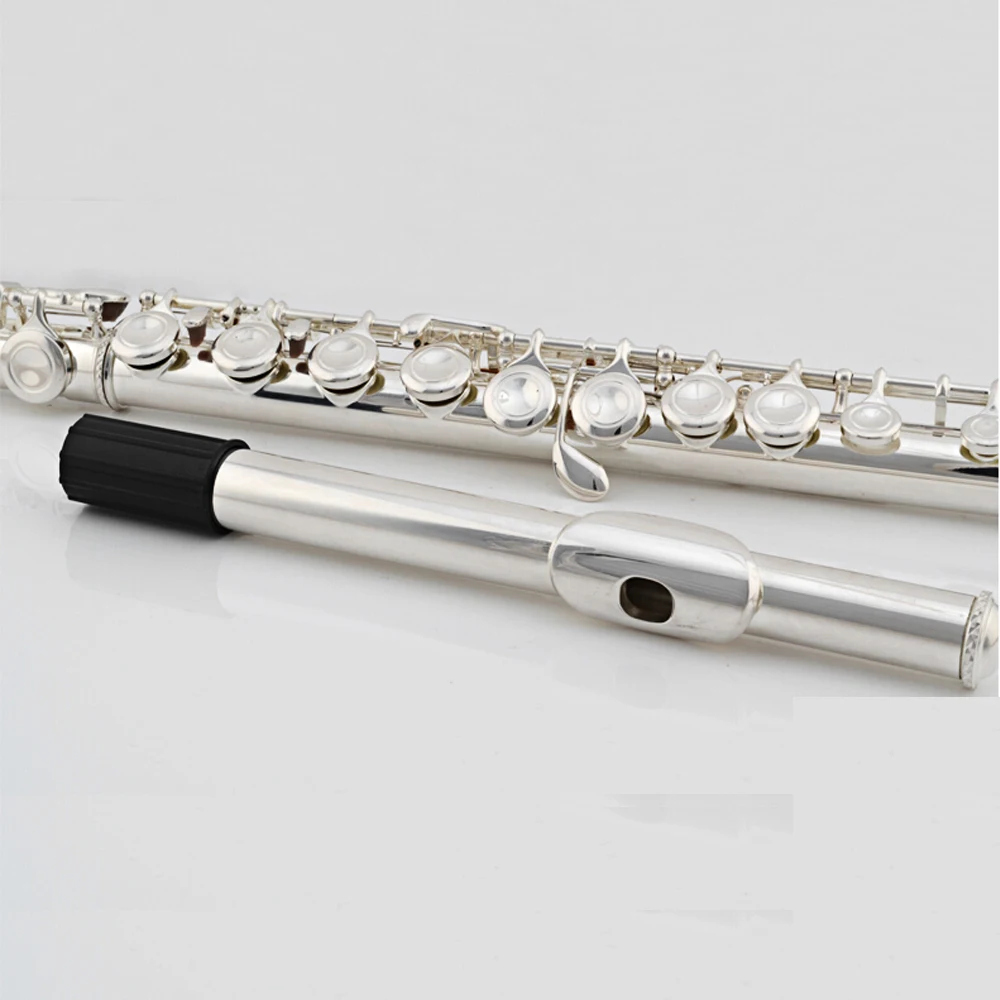 Hot sale woodwind instrument flute 16 holes C key colored flute