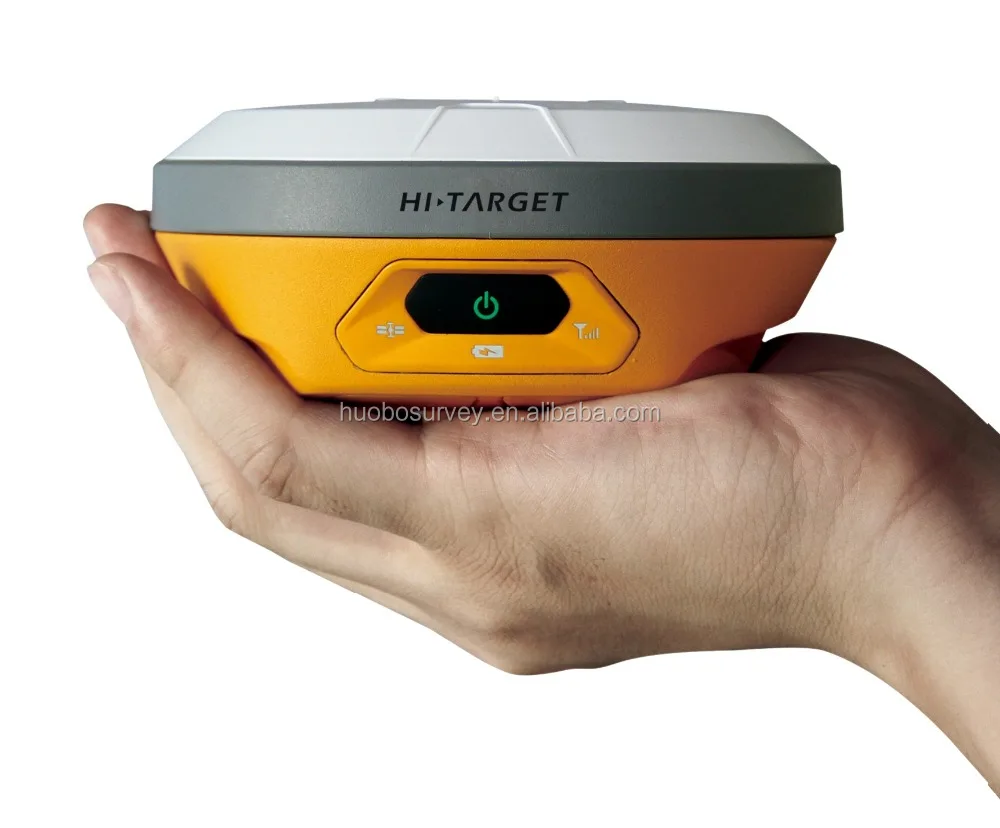 Hi-taregt V100 Remote Control Netwotk gps receiver with ihand20 data logger GNSS GPS Surveying System