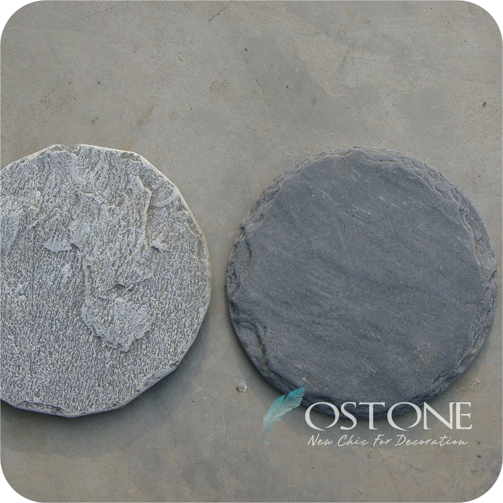 Round Pavers Black Slate Garden Stepping Stones Lowes With Factory Direct Prices
