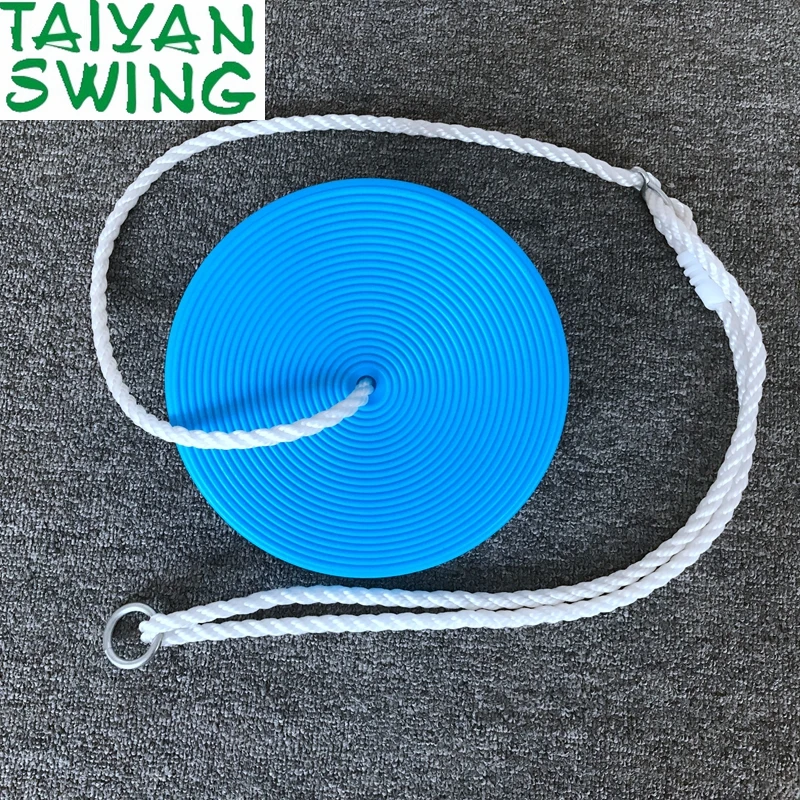 
Children Outdoor Monkey Disc Swing Seat with Knotted Rope 