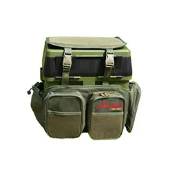High Quality Nylon Fly Fishing Vest With Multifunctional Pockets Adjustable Fishing Vest Backpack Fishing Tackle Bag
