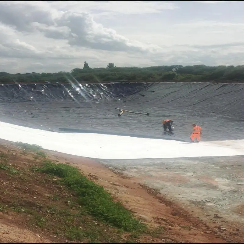  Наилучшая прочность производители подкладок для пруда hdpe геомембрана