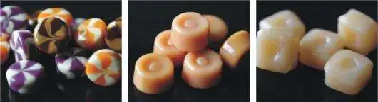 Die-formed small capacity hard candy making machine