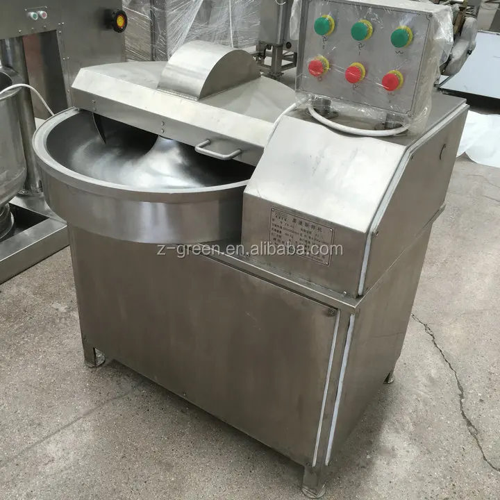 High speed meat bowl chopper mixer for sausage stuffing