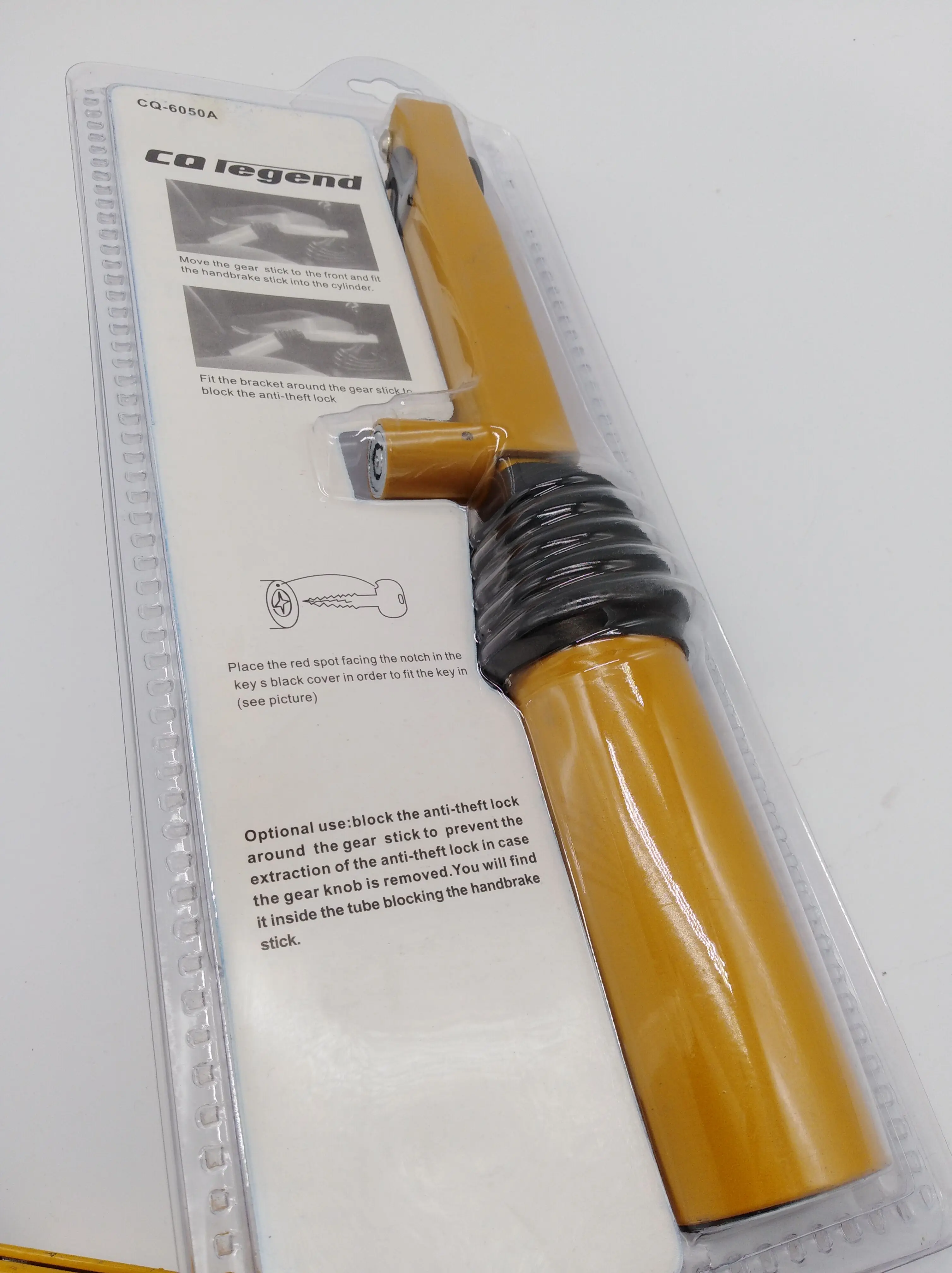 Steering Wheel Lock Car Anti-theft Device Guard Security Automobile Auto Vehicle Car Gear Shift Lock 6050A