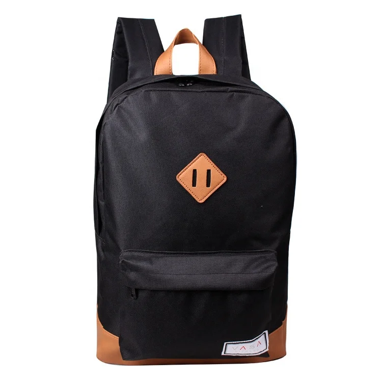 Heopono Branded Quality 600D Polyester Fashion Custom Wholesale Custom Waterproof Boys High School Backpack Online