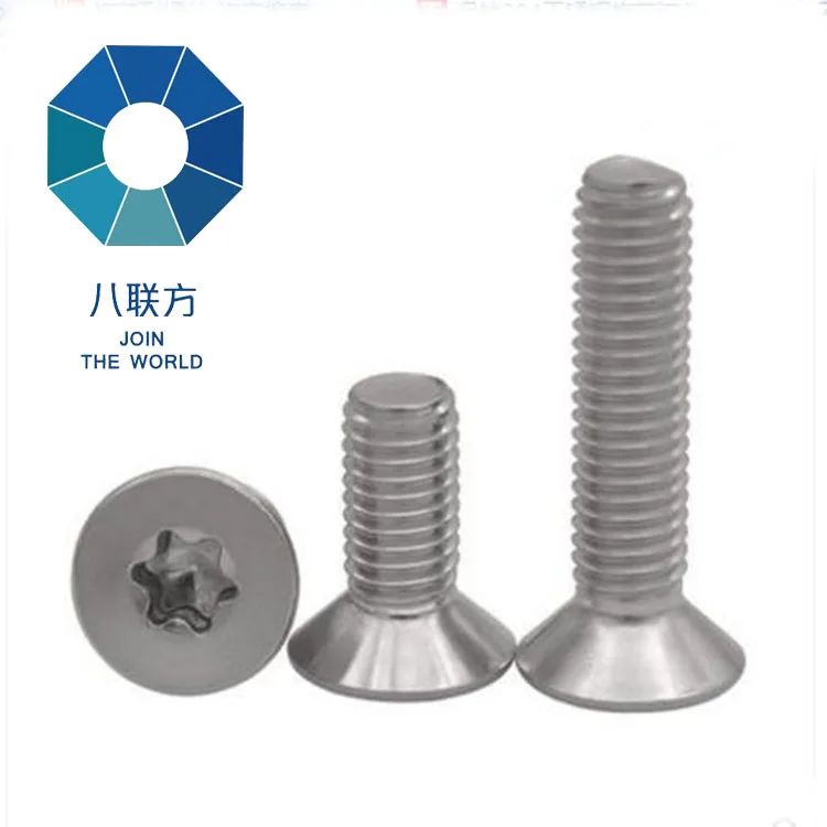 Top quality flat head countersunk torx screw