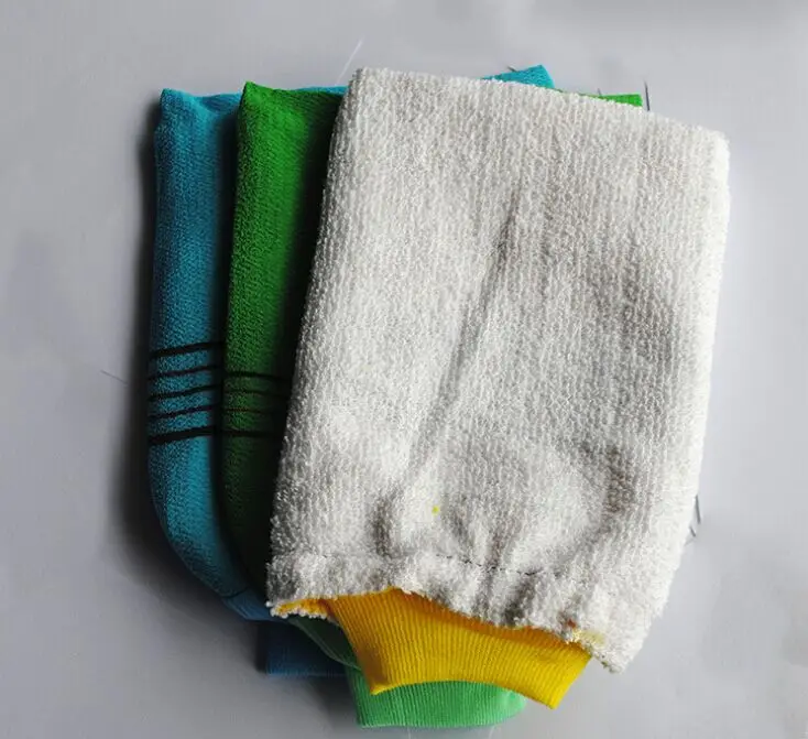 softest korea hammam scrub mitt /viscose bath glove