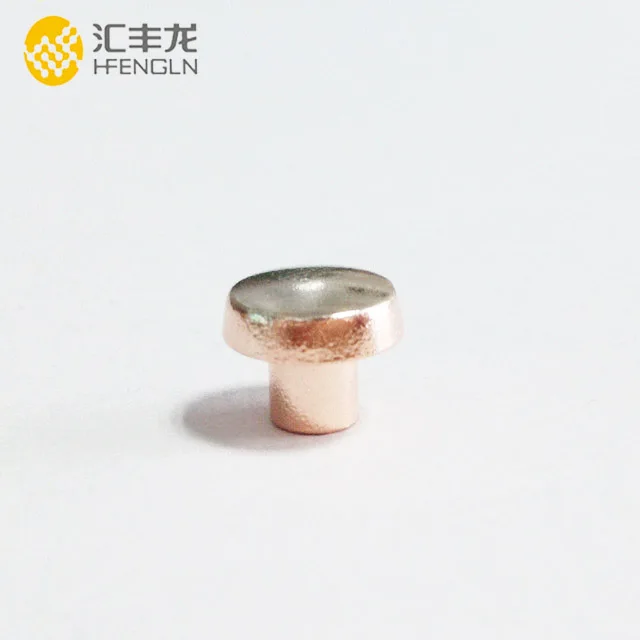 Manufacturer Motor Micro Electrical Contact Point Bimetal Rivet