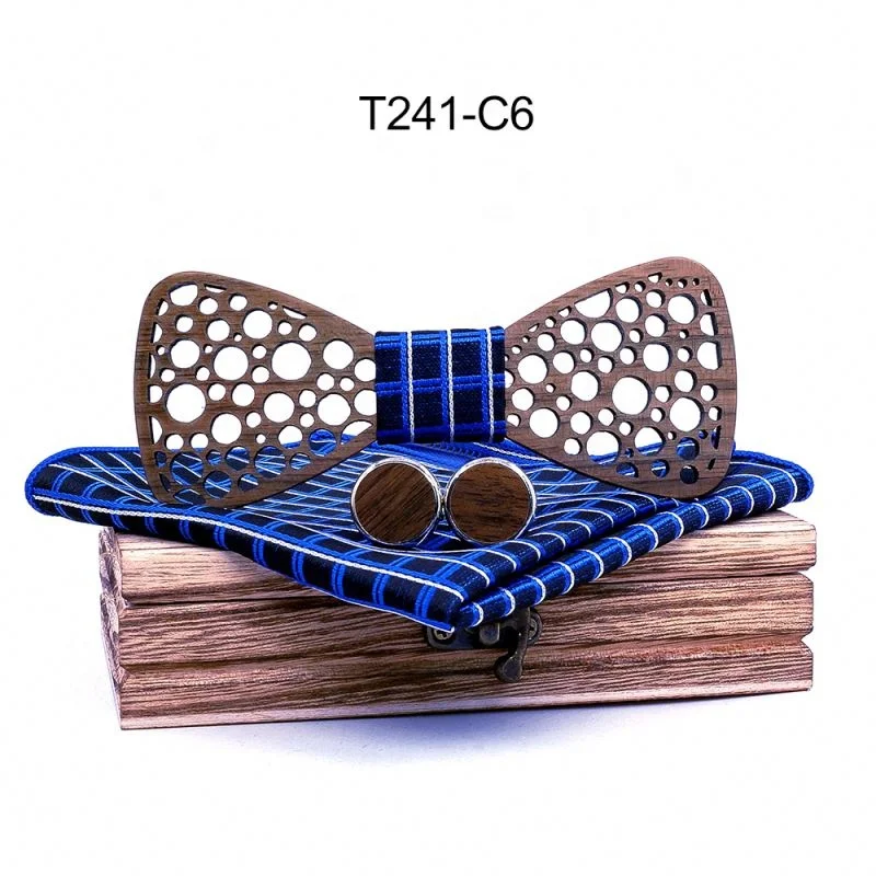 
Wholesale New Arrival Fashion Apparel Accessories Ties Boys Wooden Bow ties Kids Children Bowties Butterfly Cravat Wood tie 