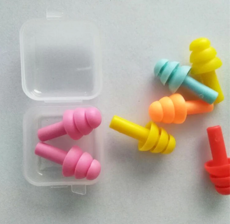 
Prevent noise protective ear plugs, acoustic earplugs,silicone Christmas tree mute earplugs 