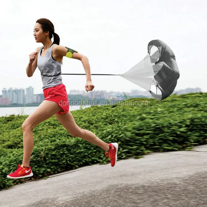 Running Speed Sled Football or Baseball Chute Power Drag Umbrella Training Parachute