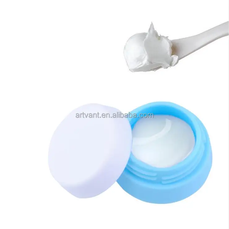 Wholesale Refillable Cream Bottles Silicone Container Empty Cosmetic Jar Pot Travel Cosmetic Container for Face Cream/Lotion