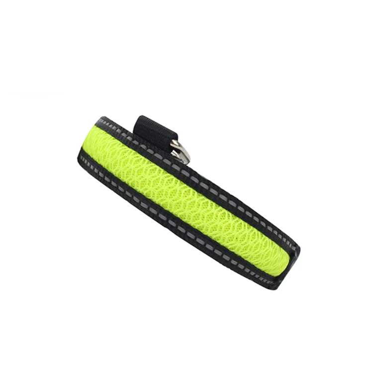 Custom logo adjustable usb rechargeable led nylon pet dog collar