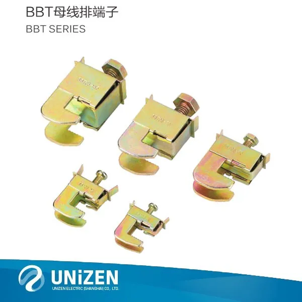 Unizen BBT Дирижер Стали Контакты Клеммы 1-4mm2 Высота 17-23 мм Медных Шин