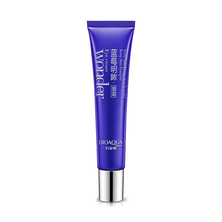 OEM ODM bioaqua wonder blueberry best moisturizing smoothing Eye Cream for beauty