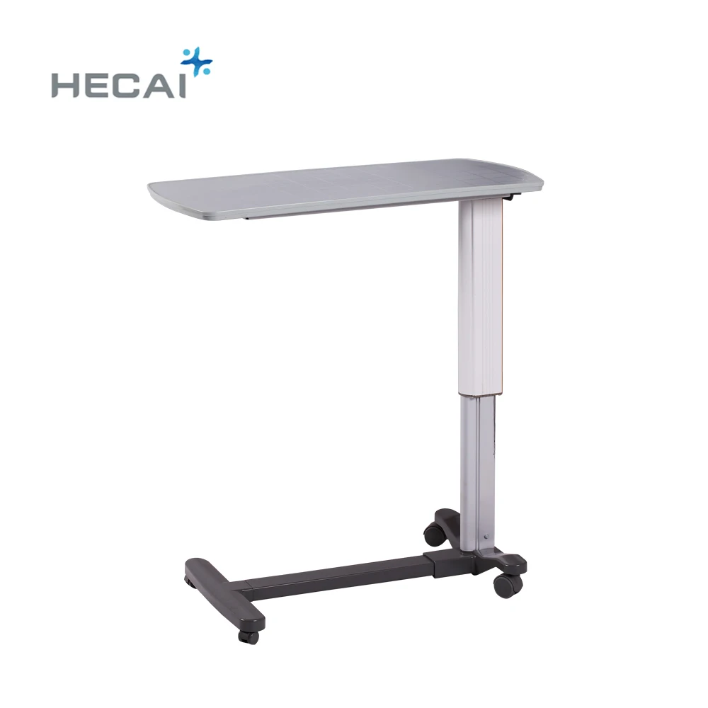 LS-MT02 Hospital patient movable bedside overbed table for dinning