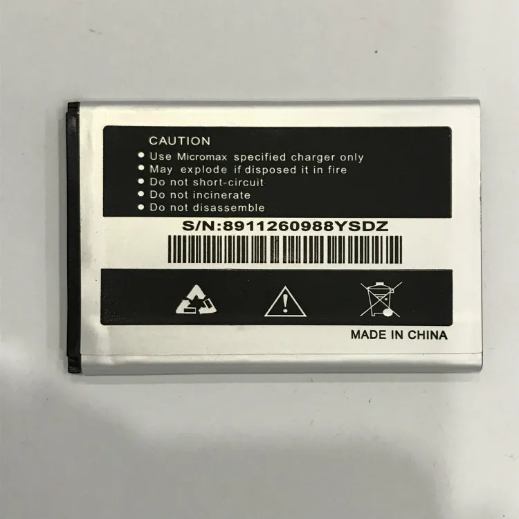 Литий-ионный полимерный аккумулятор для мобильного телефона MiCromax 3 7 в 1500