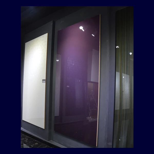 Глянцевое 4*8 футов УФ-покрытие с ПВХ-пленкой МДФ