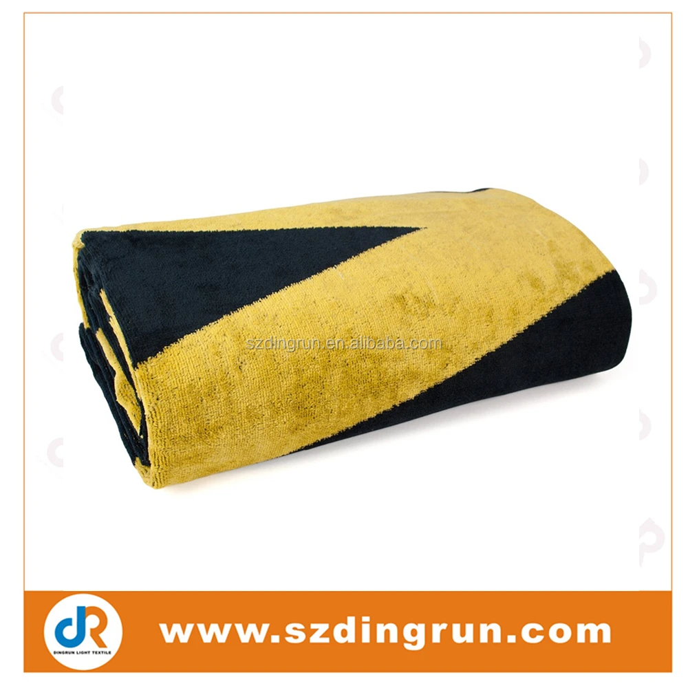  100% хлопковое велюровое пляжное полотенце с принтом