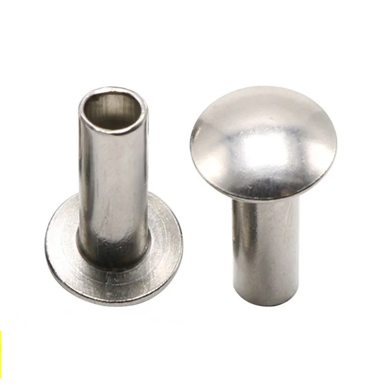 Five star factory manufacturing semi-tubular pan head rivets stainless steel semi-tubular rivets stainless steel rivet