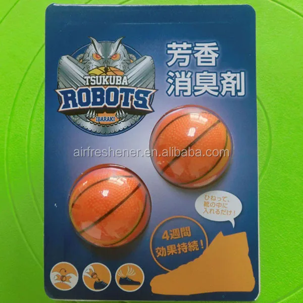 aroma scented paper ball remove shoe odor air freshener