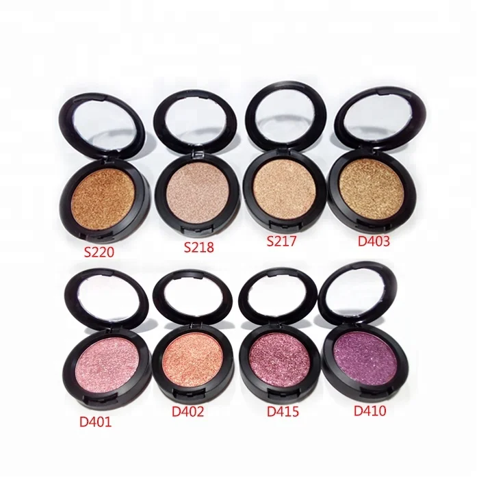 Wholesale Private Label Cosmetics Single Glow Highlight Custom Press Highlighter Makeup
