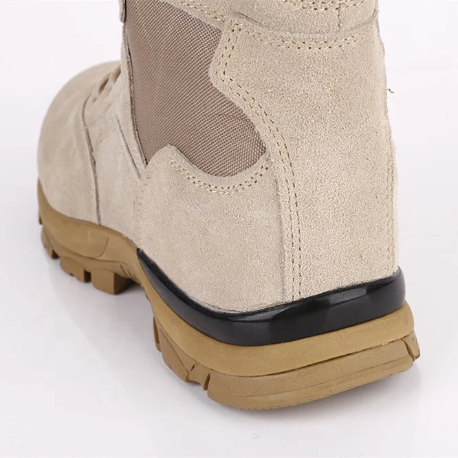 
Rubber Outsole Material and Black Or Desert Color Delta Army Combat Military Boots For Men 