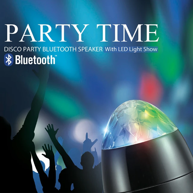 Disco Ball Lights Party Lights Bluetooth Speaker USB Powered Disco Strobe Lights Birthday Gift for Kids