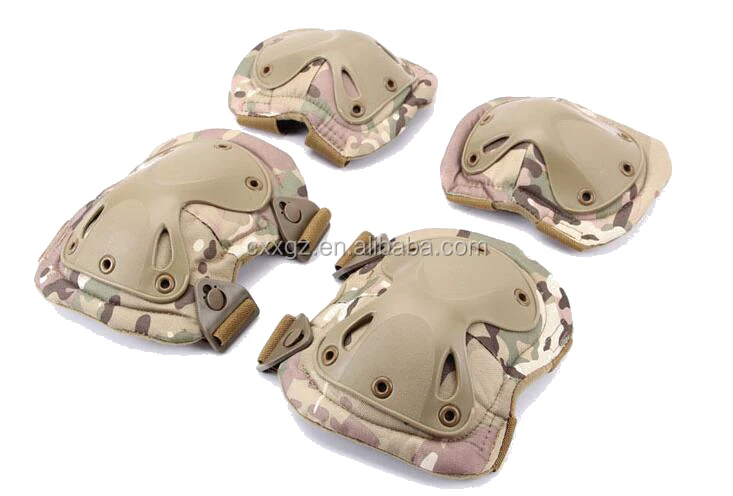 Factory Custom 600D Safety Sports Protection Outdoor Tactics Fighting Tactical Elbow Knee Pads