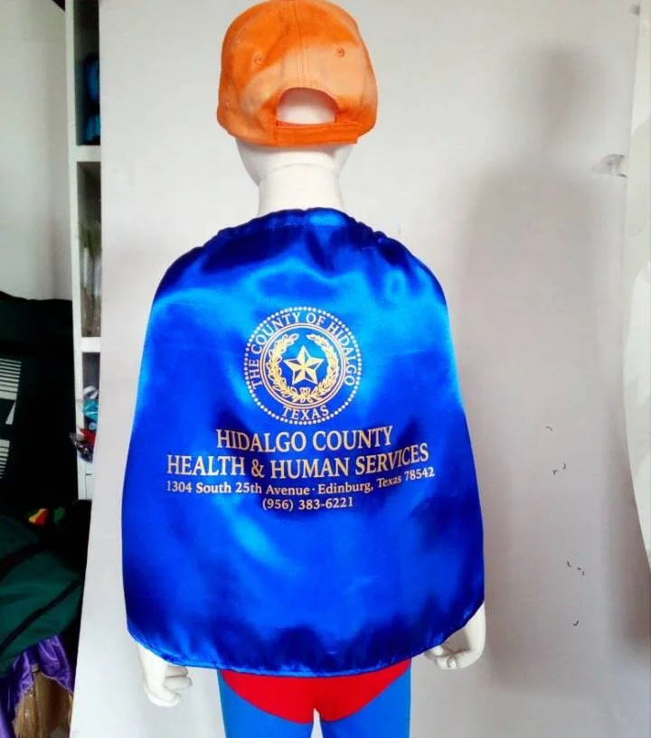 OEM детские накидки супергероев, однослойные атласные костюмы, рождественские наряды для вечеринки