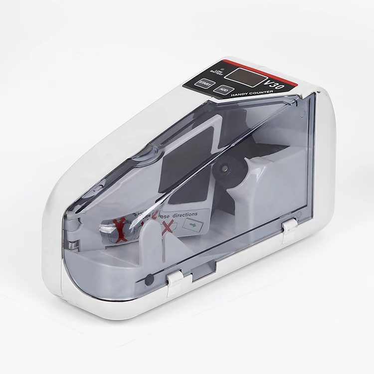 mini handy battery/plug V30 professional only for counting money counter
