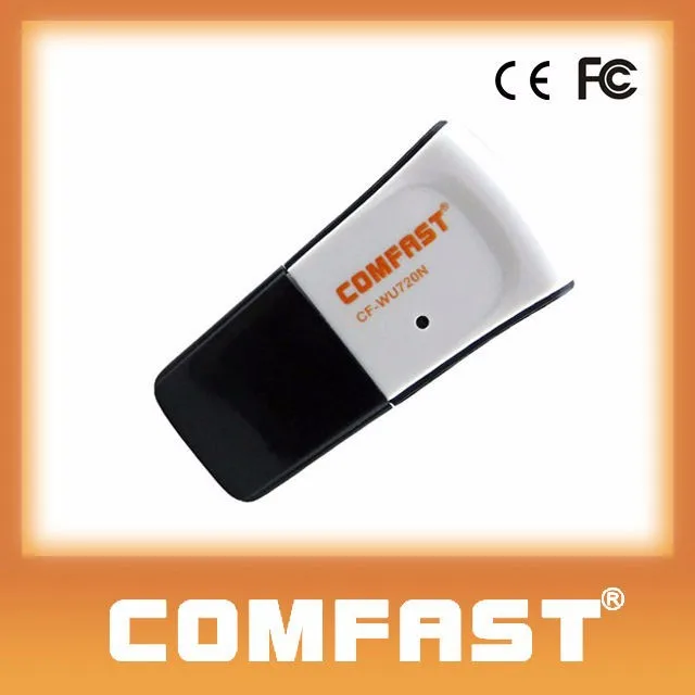 Comfast CF-WU720N 150 Мбит супер мини размер Wifi адаптер, USB Wlan ключ