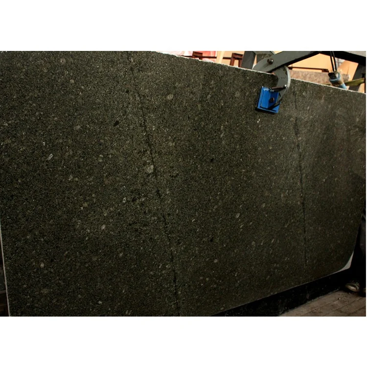 Wholesale GP2 ukraine hammered flamed polished decorative facing stone natural cheap oliva green brown granite slab