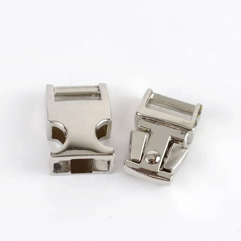 Meetee AP518-10mm Quick Release Plate Plated Alloy Hardware Accessories for Handbags and Luggage Bag Buckles and Clips