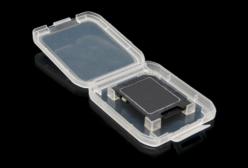 Plastic Storage Case Organizer Holder SD Card Holder Box