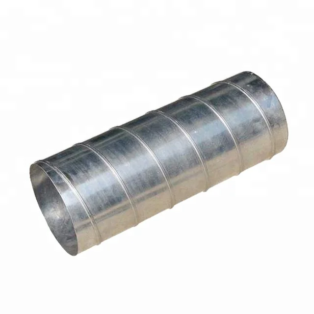 Galvanized steel air condition duct ventilation spiral air duct and fittings