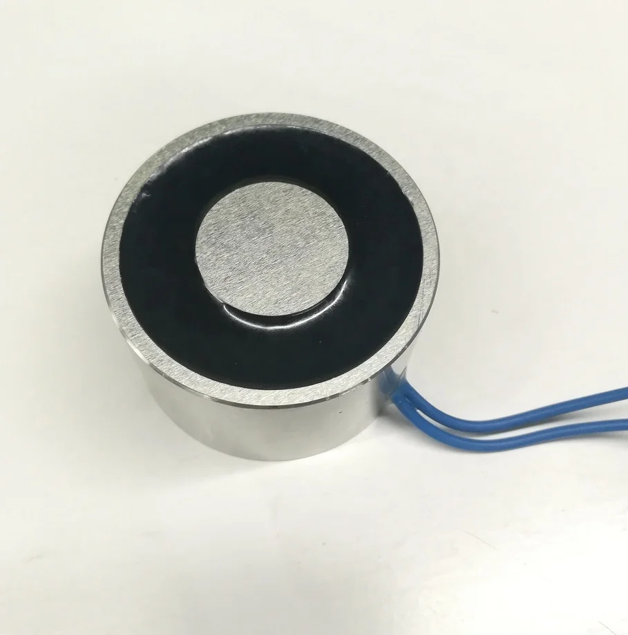 70kgs force JSP-5030 12V dc holding electromagnet, electric solenoid lock electromagnet lock