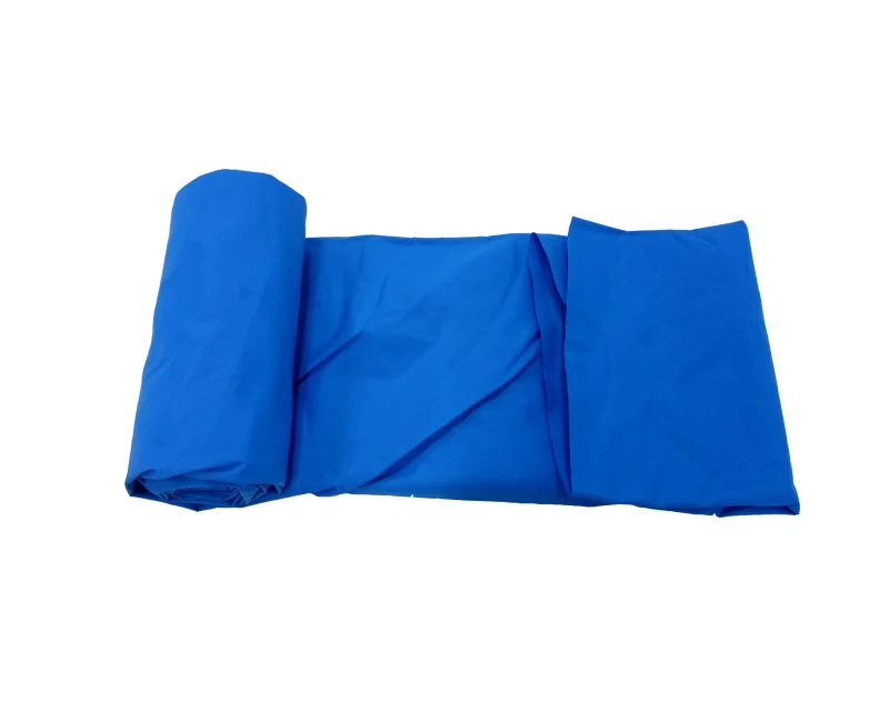 Rectangle Portable sleeping hiking camping pad air filled inflating mattress