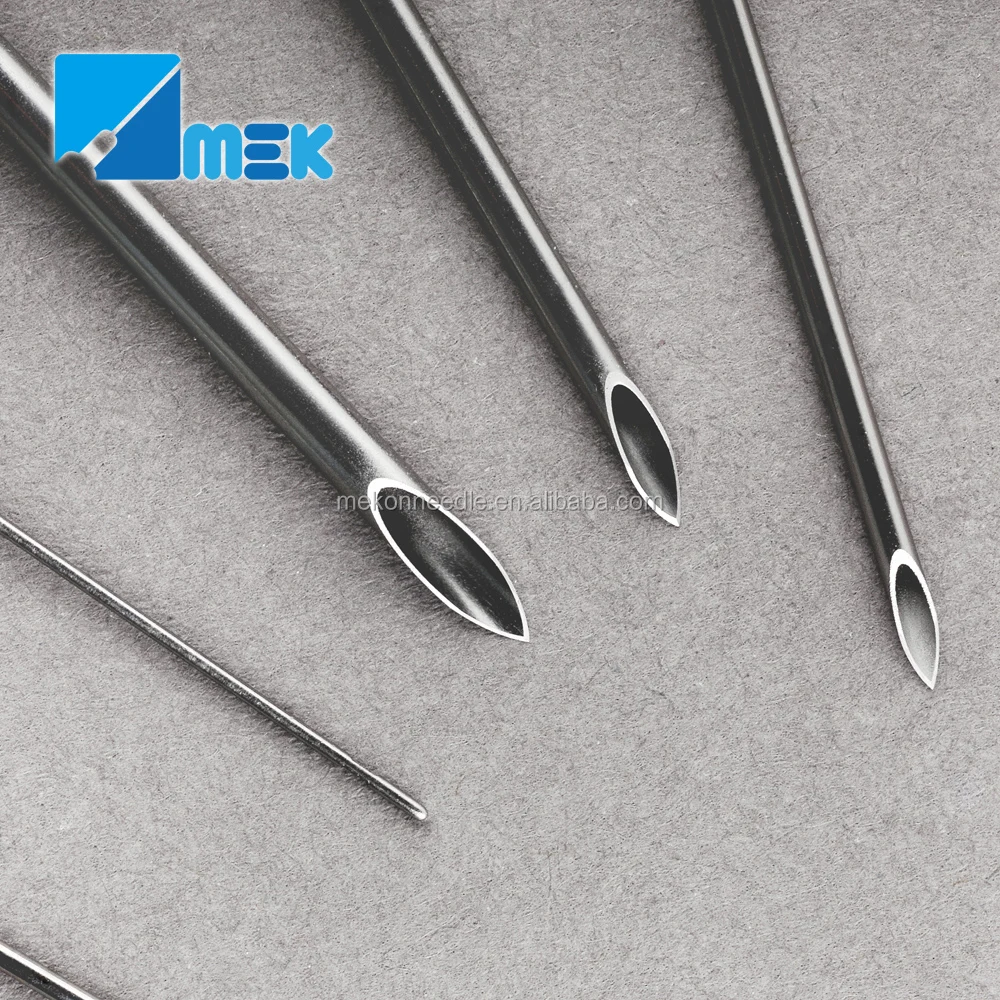 Hypodermic needles for single use mesotherapy needle 14G-34G with CE ISO 510K certificate