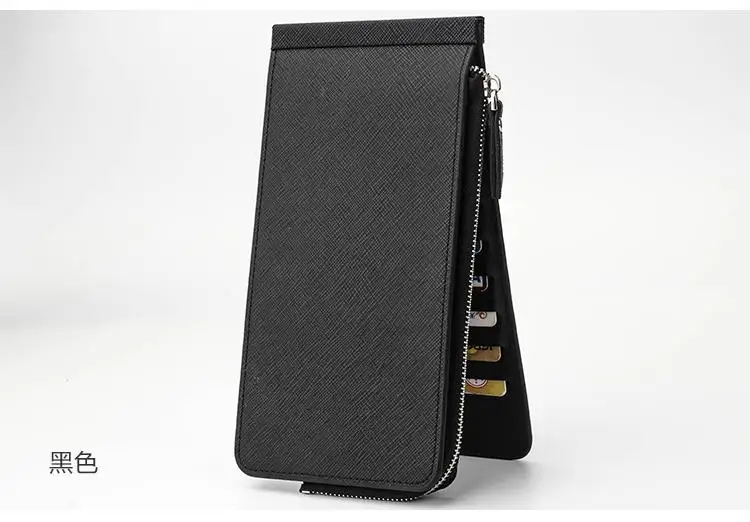 New design leisure long design multiple card holder slim wallets