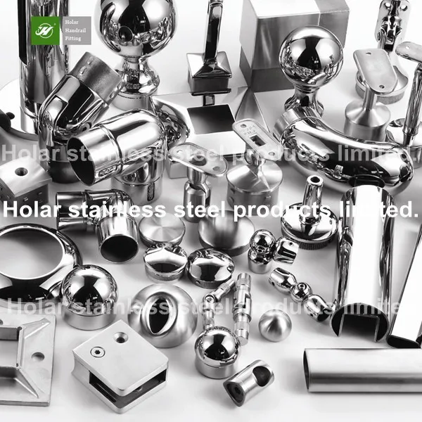 stainless steel stair handrail accessories, cable railing hardware
