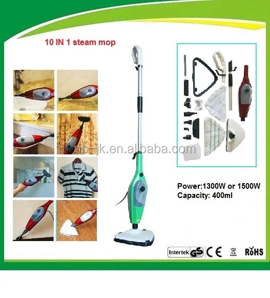 
1300W 220V multifunction power electric steam mop x12 with CE GS ROHS 
