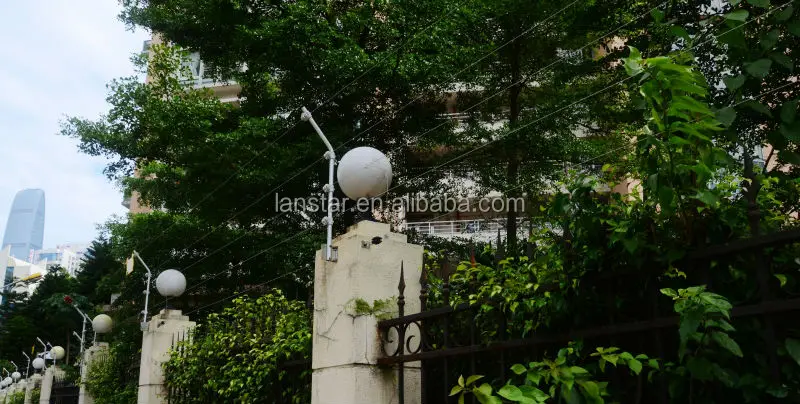 Double Zone Electric Fence Energizer with Alarm for Residential, Factory and Warehouse LX-2008DCD