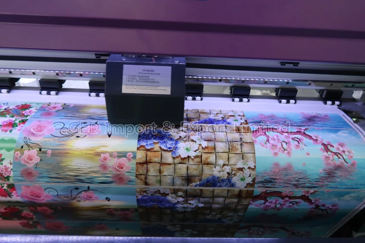 Guangzhou DX11 Digital Flex Banner Printing Machine Xp600 Eco Solvent Printer 1.8m Yinghe