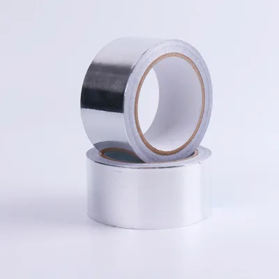Fireproof Heat Resistant Butyl Aluminum Foil Tape Adhesive Paper & Film adhesive tape custom tape FR grade