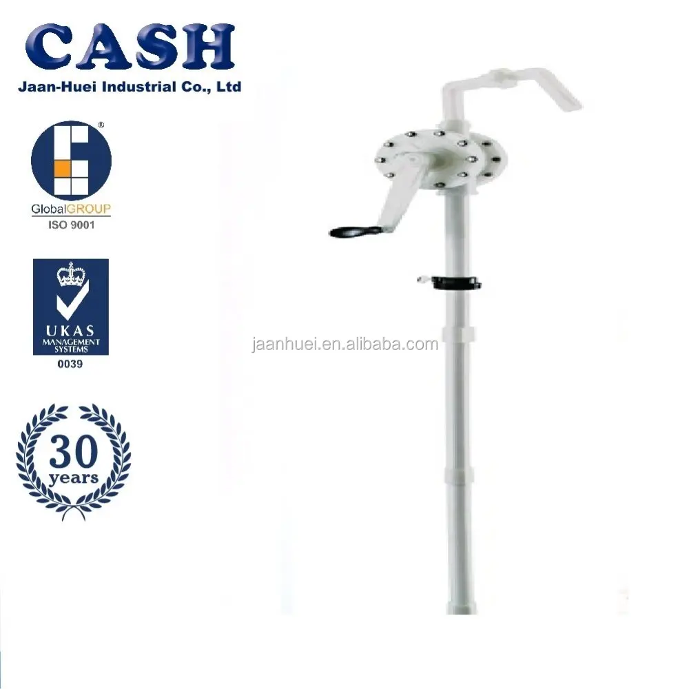 manual drum barrel dispenser pump for chemical high flow barrel pump