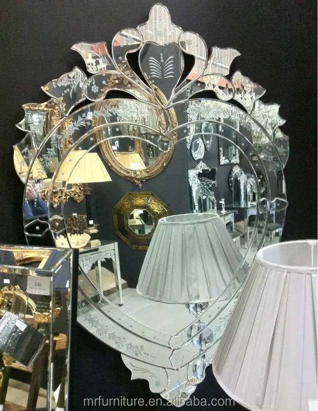 Heart Shaped Venetian Wall mirror