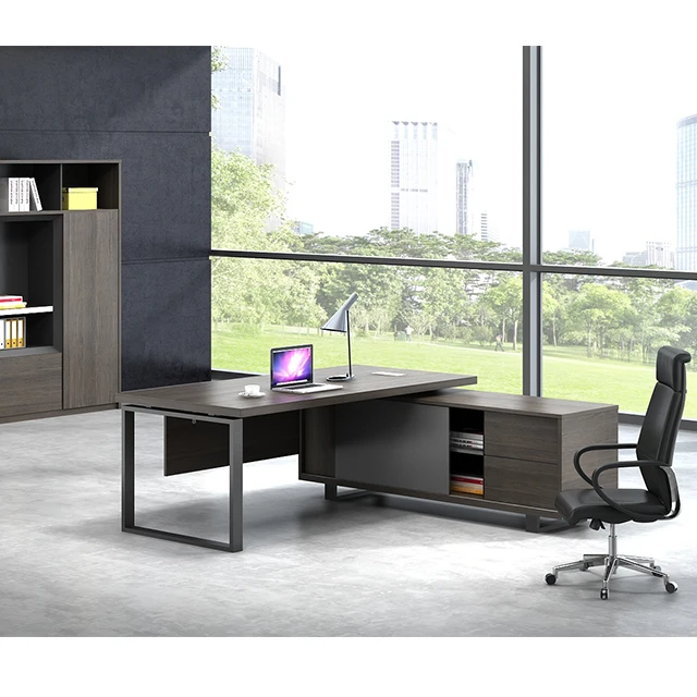 Высокотехнологичный офисный стол в европейском стиле, деревянная мебель для стойки регистрации